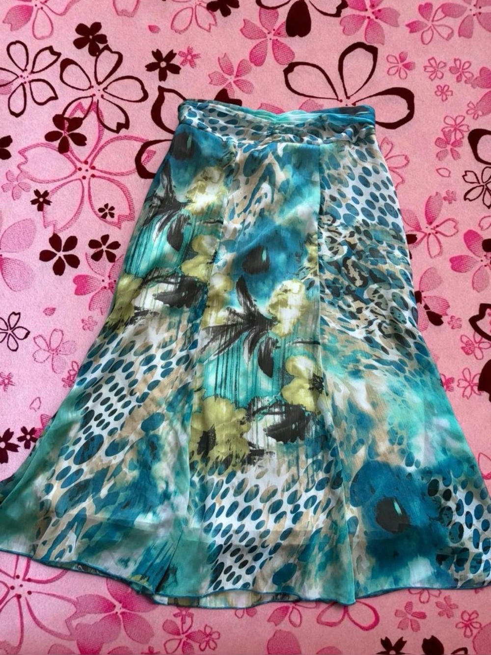 WOMENS Y2K FAIRY MIDI SKIRT